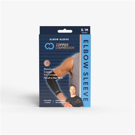 Copper Compression Copper Infused Compression Sleeves Arm And Elbows