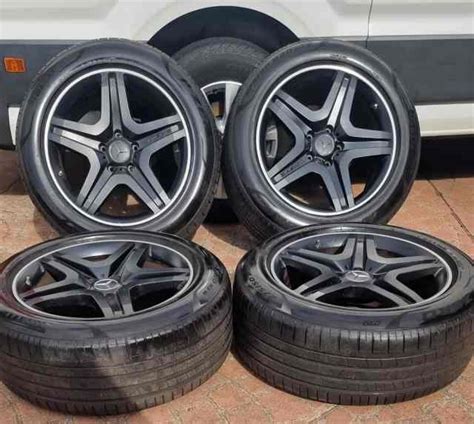 Mercedes G63 G500 20inch Alloy Wheels Amg Black Fit Ml Gl Gle 275 5020