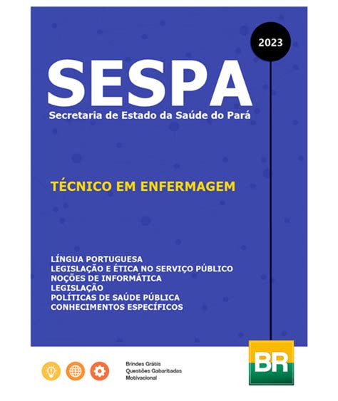 Apostila SESPA 2023 Técnico em Enfermagem Balcão de Concursos