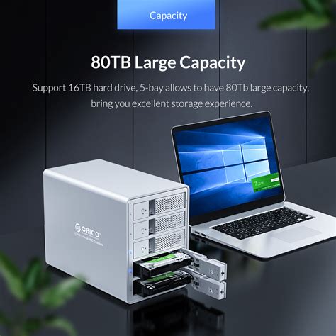 ORICO 9558RU3 3.5-Inch External Hard Drive Enclosure