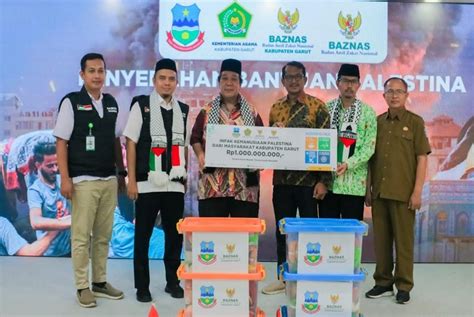 Baznas Garut Kumpulkan Sekitar Rp Miliar Untuk Bantuan Palestina