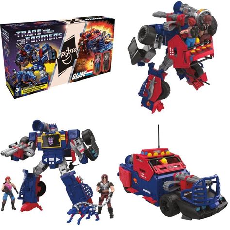 Transformers X G I Joe Soundwave Dreadnok Thunder Machine With