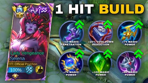 Finally 2024 Selena Full Damage Meta Build Is Here🔥 Selena Best Build