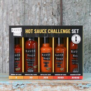 Sauce Shop Hot Sauce Challenge Set Beetham Nurseries