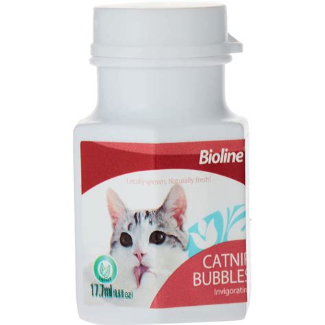 Catnip Bubbles 17 7 Ml Bioline Arena Para Mascotas