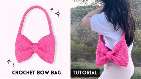 Crochet Bow Bag Tutorial By Biyabimi Beginner Friendly Cozy Crochet