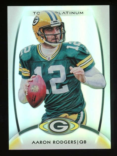 Aaron Rodgers 2012 Topps Platinum Series Mint Card #20 | Minted card ...