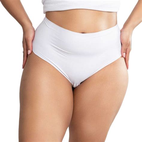 Calcinha Hot Pant Comfy Branca Lasfer Store Moda Básica e Uniformes Personalizados