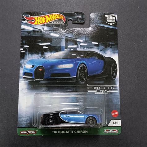 Ns Hot Wheels Exotic Envy Bugatti Chiron Shopee Malaysia
