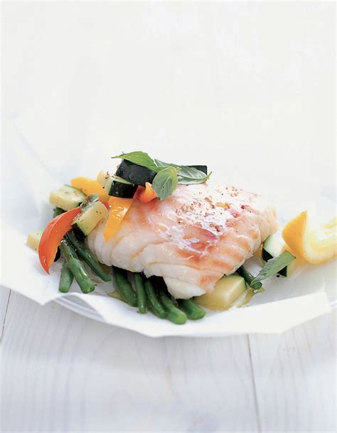 Poisson aux légumes sautés pour 4 personnes Recettes Elle à Table