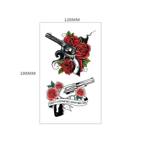 Gun And Roses Tattoo