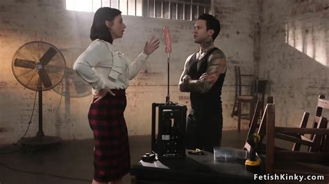 Ex Prisoner Anal Fucks Tied Busty Boss