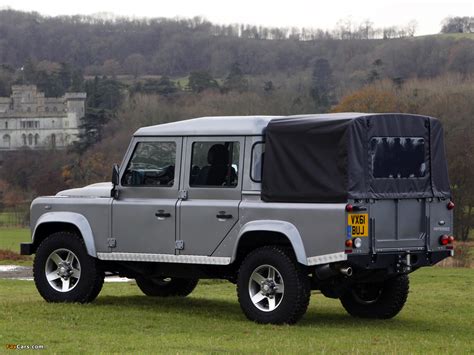 Land Rover Defender 110 Double Cab Pickup UK Spec 2007 Images 1280x960