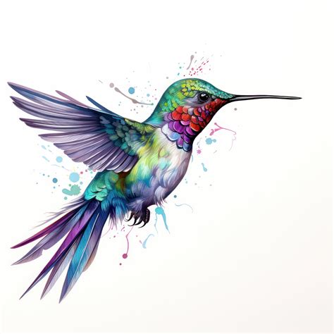 Hummingbird Set Of 9 PNG Digital Images In High Quality Ready To Print