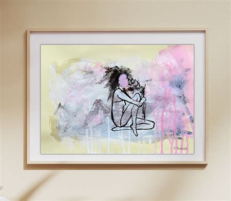 Naked Painting Ukrainian Art Naked Artwork Nude Artwork Etsy