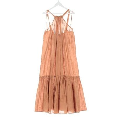 ZARA Sukienka na ramiączkach Rozm EU 38 nude 12693260407 oficjalne archiwum Allegro