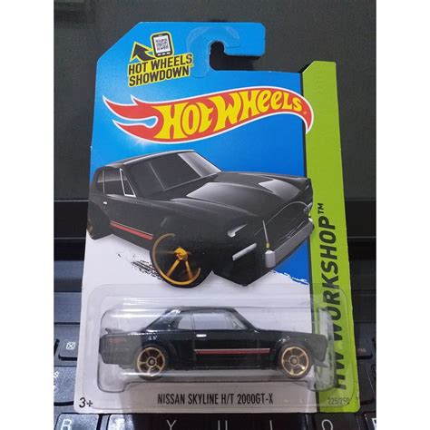 Jual Hot Wheels Nissan Skyline H T Gt X Hako Hitam Shopee Indonesia