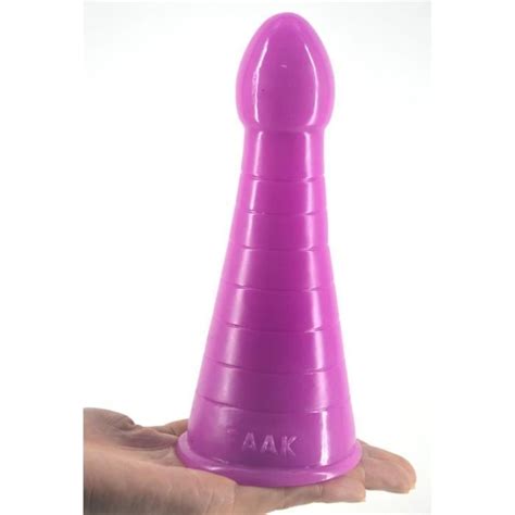 AX stimulateur plug chapelet Gros Cône Forme Anal Plug Gode Sex