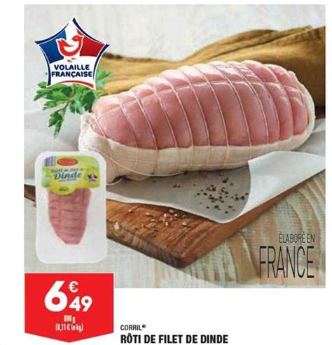 Promo R Ti De Filet De Dinde Corril Chez Aldi Icatalogue Fr