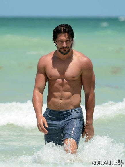 Shirtless Joe Manganiello Hits The Beach In Miami Joe Manganiello