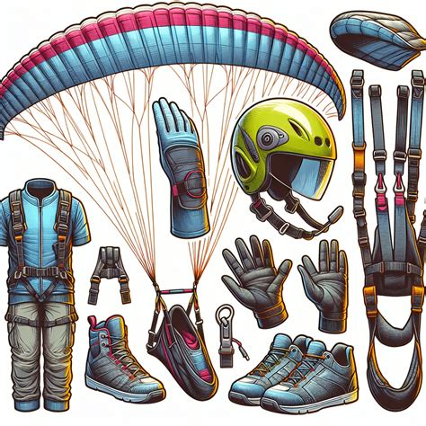 gifts   extreme sports enthusiast paragliding gear