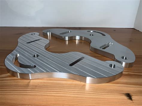 Cnc Milled Aluminum D Plate