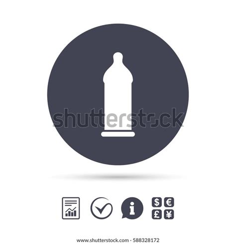 Condom Safe Sex Sign Icon Safe Stock Vector Royalty Free Shutterstock