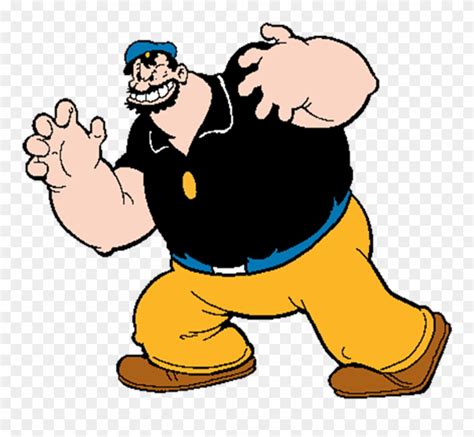 Bluto - Bluto Popeye Clipart (#294563) - PinClipart