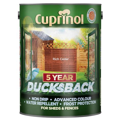 Cuprinol Ducksback | W Burton and Sons | Timber Merchants