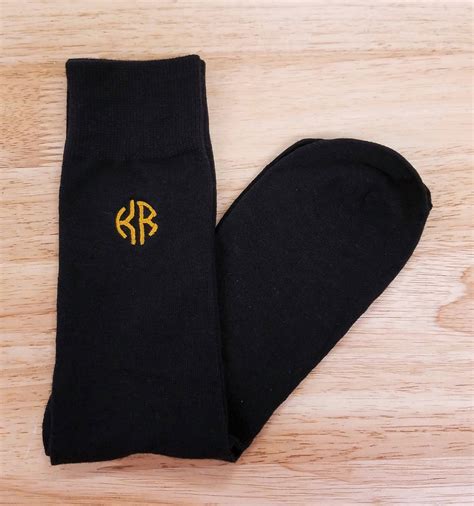 Men Socks Personalized Socks Monogrammed Socks Mens Dress | Etsy