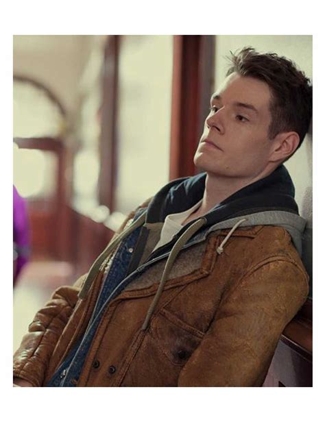 Sex Education Adam Groff Brown Leather Jacket On Hjackets