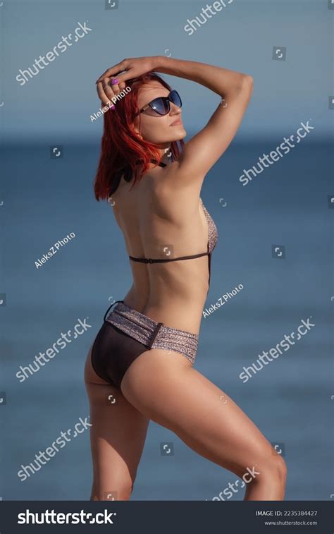 Beautiful Woman Sexy Bikini On Beach Stock Photo Shutterstock