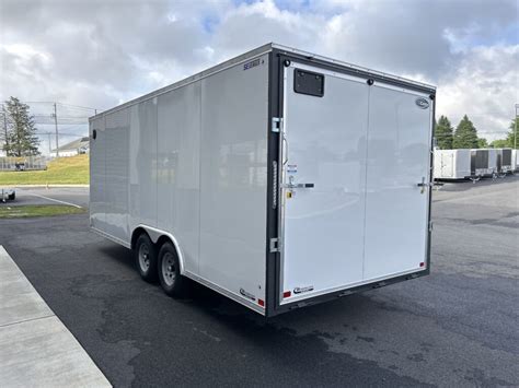 8 5 X 20 10K ITI Cargo Flat Top V Nose Car Hauler Enclosed Trailer