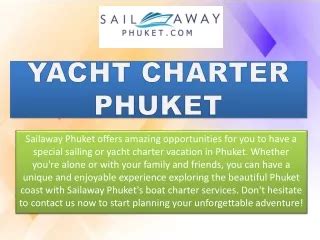 Sailaway Phuket Online Presentations Channel