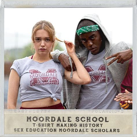 Moordale School Sex Education Moordale Scholars Pixel T Shirt Shop