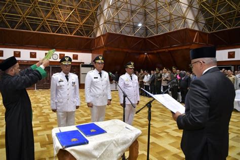 Pj Gubernur Aceh Lantik Tiga Penjabat Kepala Daerah