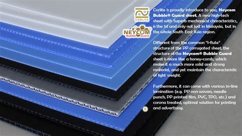 Corrugated Plastic Sheet Malaysia Neycom Bubble Guard Sheet Malaysia