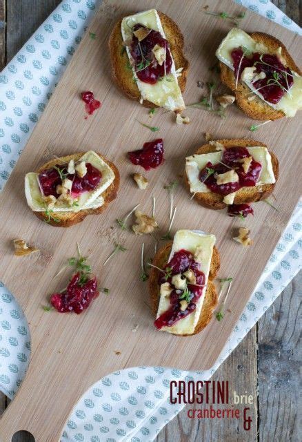 Crostini Met Brie En Cranberry Kerst Recept Brenda Kookt