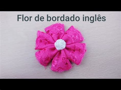 Flor Facil De Bordado Ingles YouTube