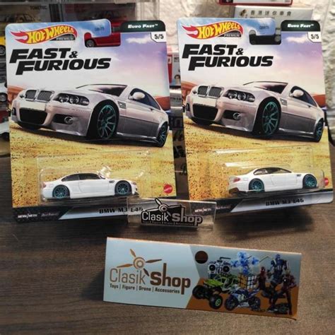Jual Hot Wheels Bmw M E Fast And Furious Euro Fast Premium Hotwheels Di Seller Clasikshop