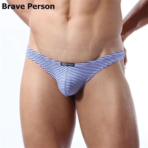 Brave Person Ropa Interior Sexy Gay Para Hombre Tanga De Lycra De