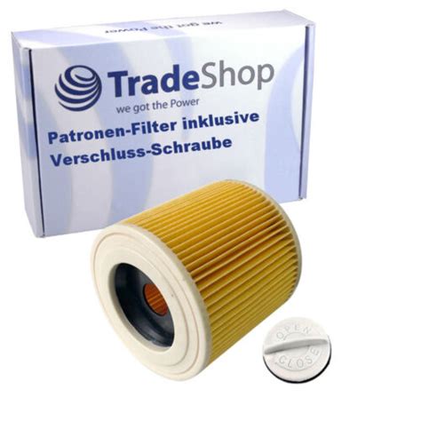 Patronen Filter für Kärcher A 2200 A 2201 A 2204 A 2204 AF inkl