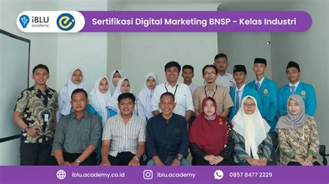 Sertifikasi Digital Marketing Bnsp Kelas Industri Iblu Academy