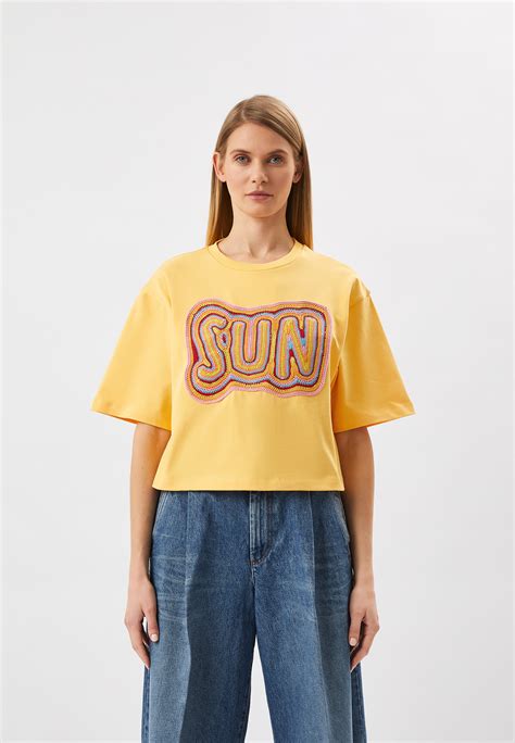 Футболка Sportmax TEORIA, цвет: желтый, RTLACN681201 — купить в ...