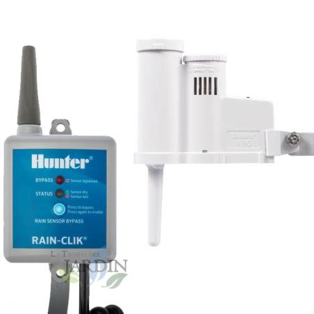 Sensor De Lluvia Rain Clik Wireless Hunter Inal Mbrico