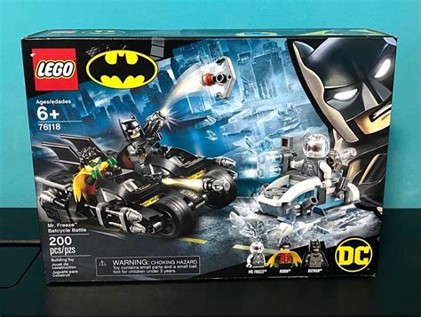 Lego 76118 Batman Mr Freeze Batcycle battle, Hobbies & Toys, Toys ...