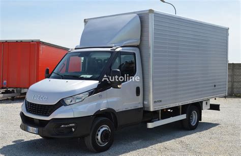 IVECO DAILY 72C180 72C18 KONTENER DRZWI Box Truck For Sale Poland