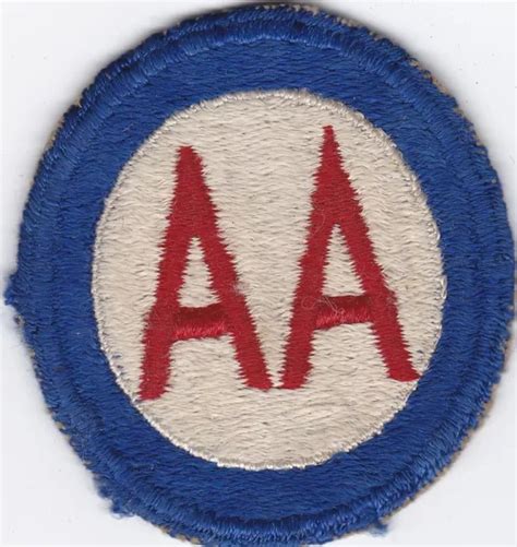 PATCH INSIGNE UNITÉ de commandement antiaérienne de l armée américaine