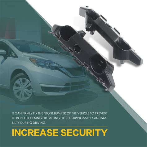 Front Bumper Holder Left And Right Side For 2014 2019 Nissan Versa Note