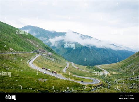 Romania Transylvania Transfagarasan Road Stock Photo Alamy